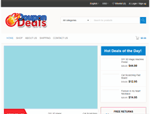 Tablet Screenshot of coupon-deals.net